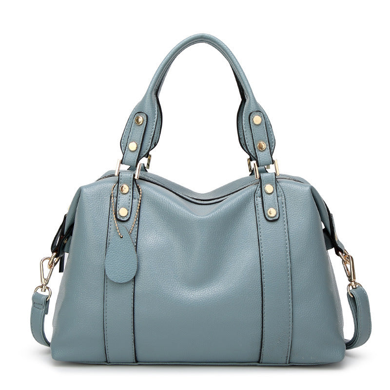 Lychee Pattern PU Handbag