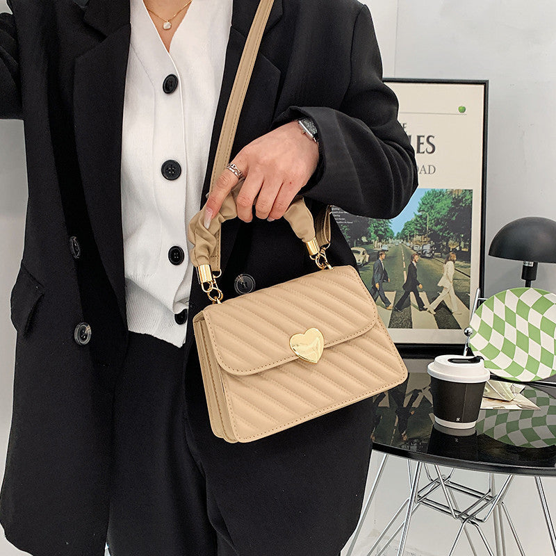 Soft PU Horizontal Square Bag
