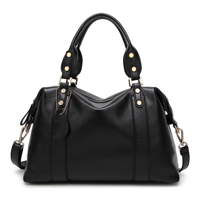 Lychee Pattern PU Handbag