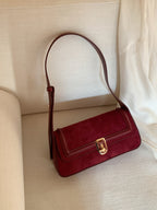 The Crimson Retro Crossbody