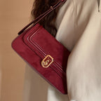 The Crimson Retro Crossbody