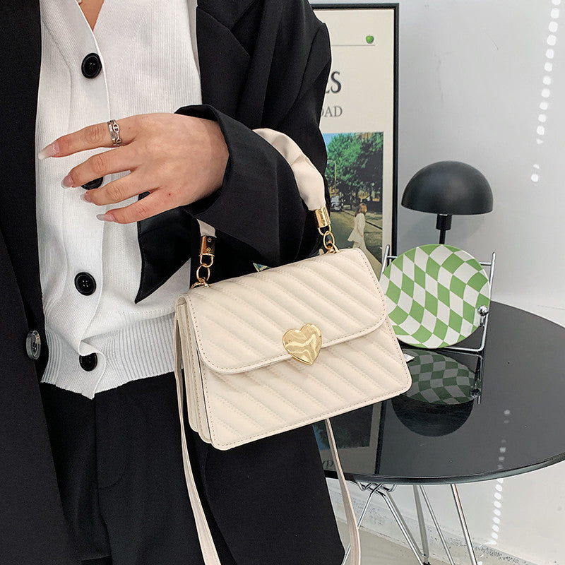 Soft PU Horizontal Square Bag