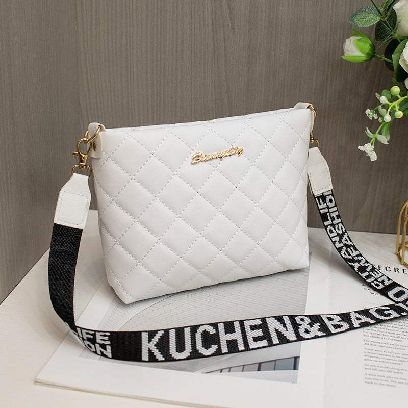 Quilted Diamond Crossbody Bag