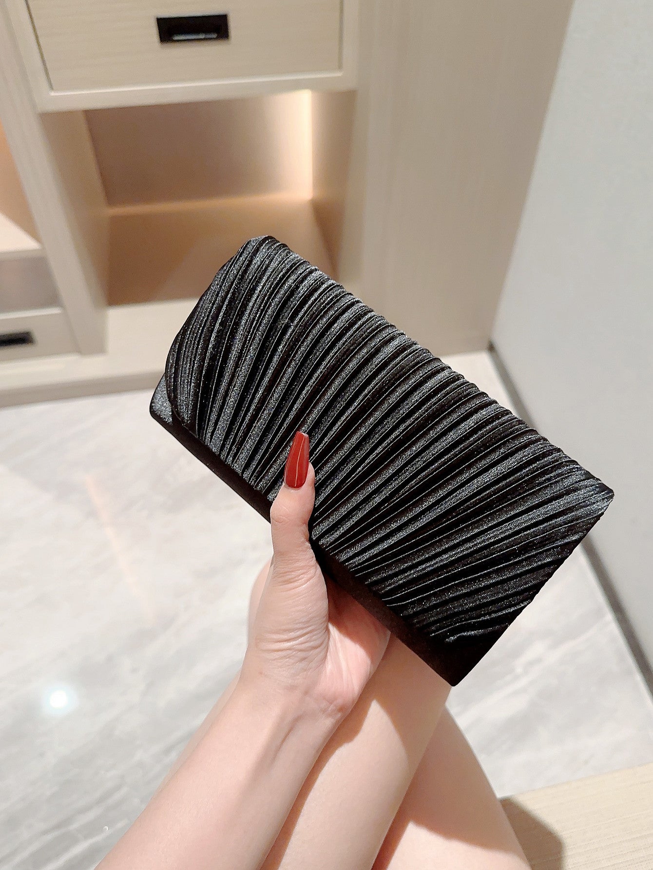 Folding Polyester Cross Bag