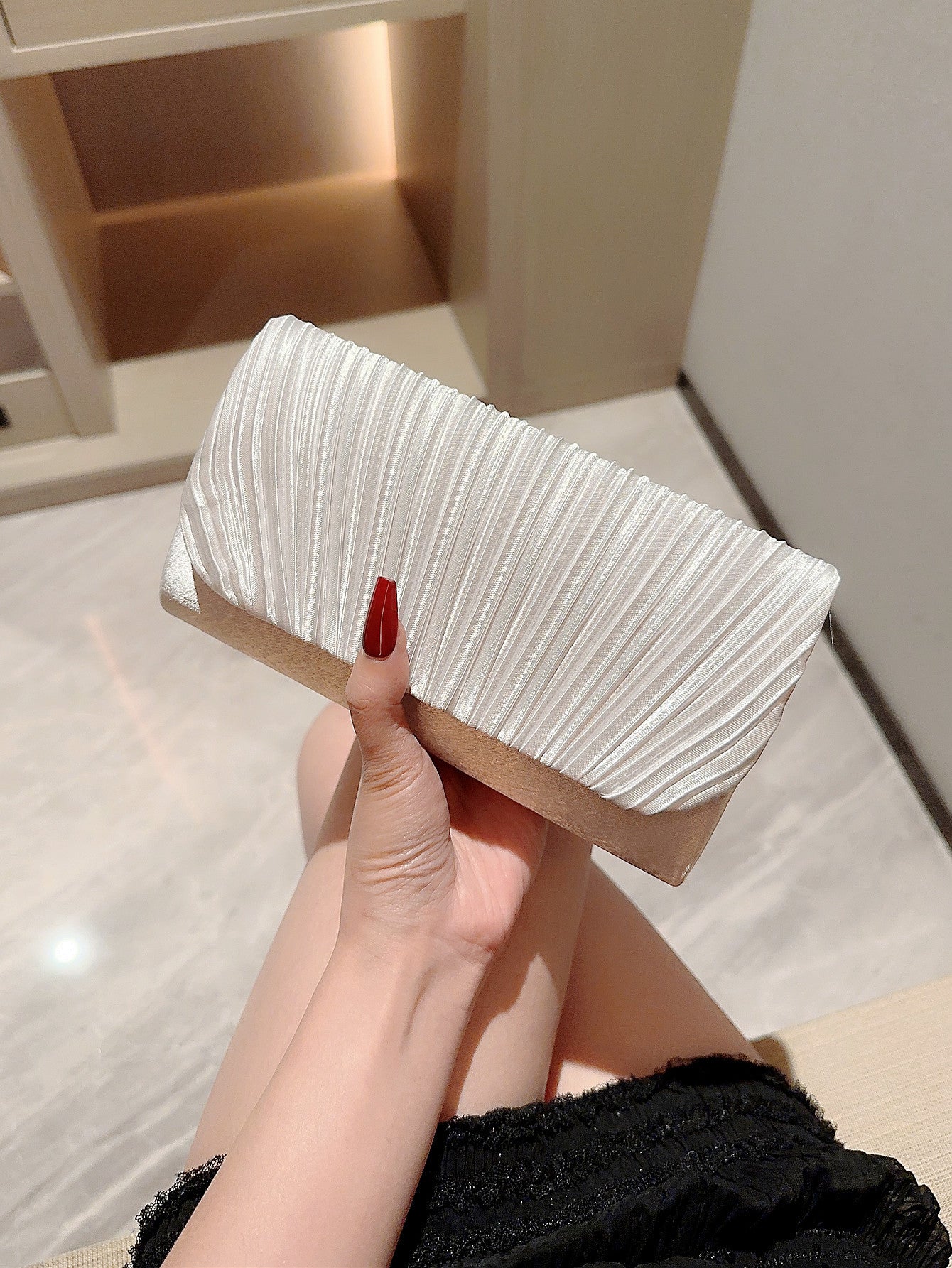 Folding Polyester Cross Bag