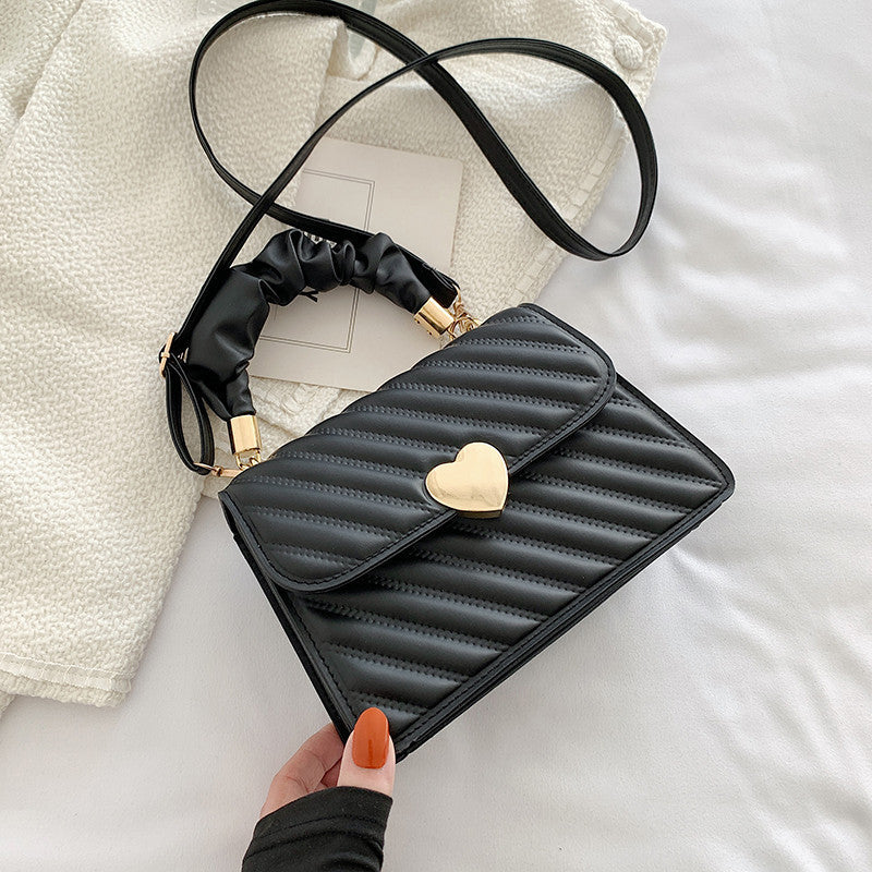 Soft PU Horizontal Square Bag