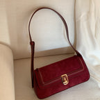The Crimson Retro Crossbody