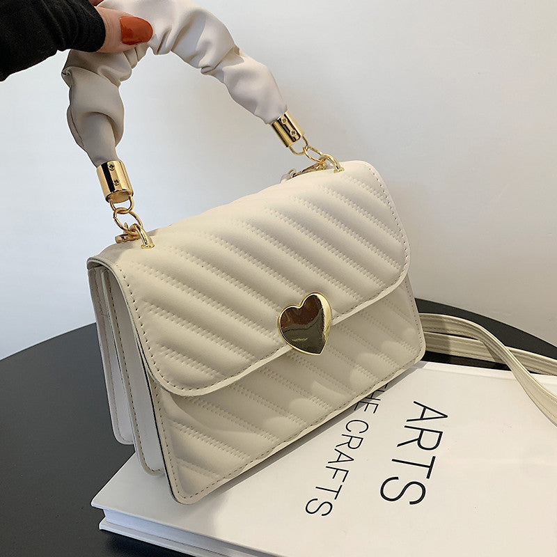 Soft PU Horizontal Square Bag
