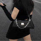 The Noir Elegance Chain Bag