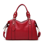 Lychee Pattern PU Handbag