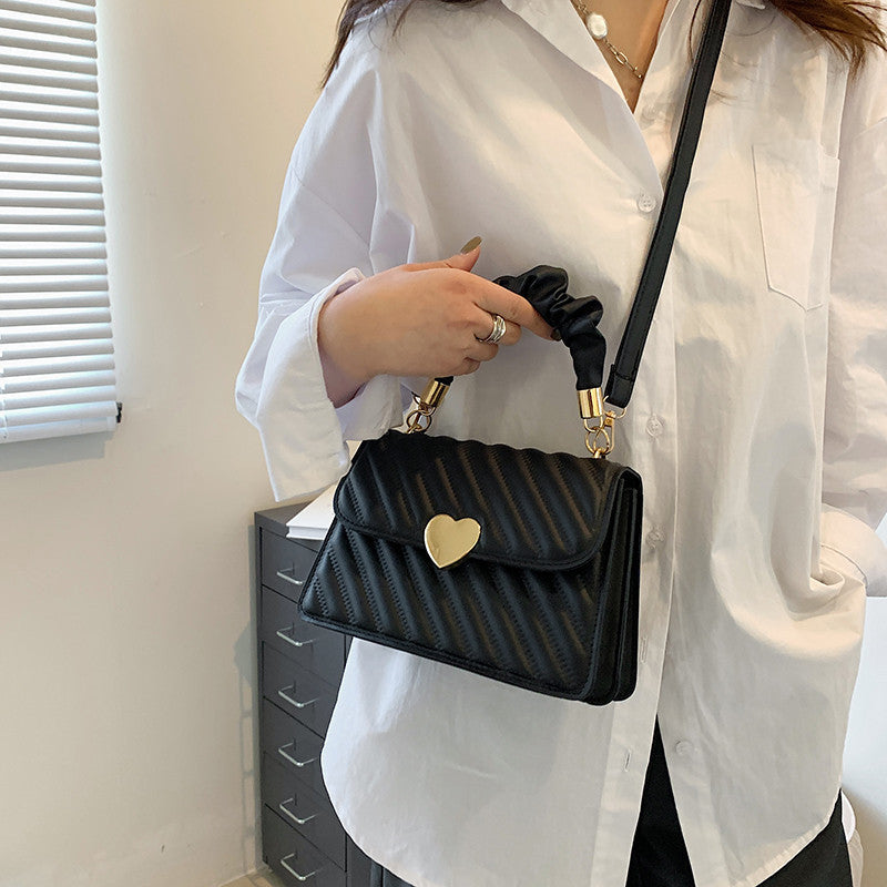 Soft PU Horizontal Square Bag